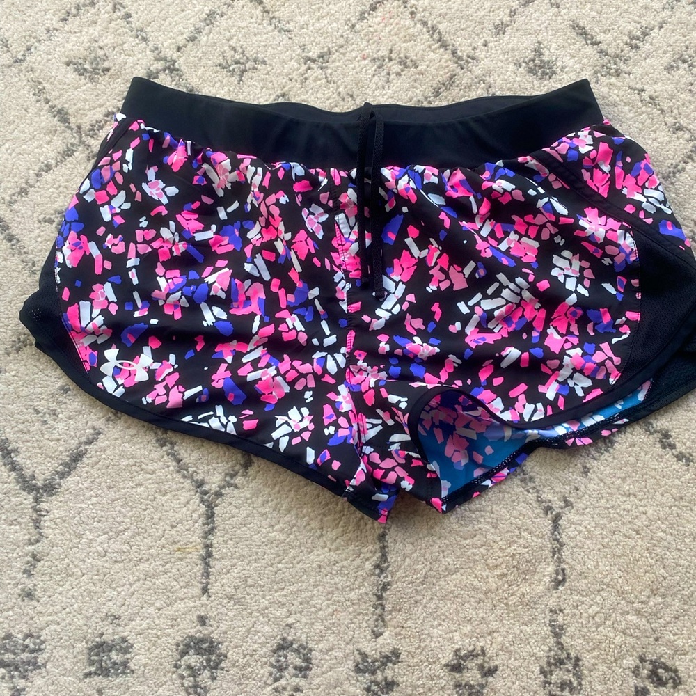 Under armor confetti shorts
